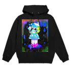 ぺちゃの ○。銀狐堂。○ のレインボーイ Hoodie