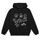 雑草の空き地のカメラ目線 Hoodie