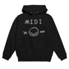 ym303bass オフィシャルショップのMIDI in out Hoodie