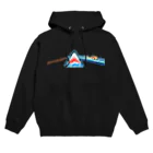 レコードの巣の狂気と波ほとばしるサメ Hoodie