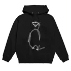 ONESTROKEPENGUINのひとふでがきペンギン（サイン入り） パーカー