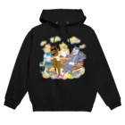 かめ野むし子のこぶたぬきつねこ Hoodie