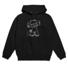 アトリエ 縷縷そらのプードル君 Hoodie