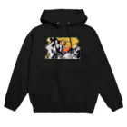 やきとりプリントのウイスキーナイト Hoodie