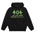 シェリーズワールドのSelf Not Found 404 エラー // 自分が見つかりませんでした。　 Hoodie