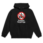 HachijuhachiのBanned Satanism RED Hoodie