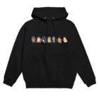 星空ドライブの走るよ7匹 Hoodie