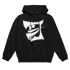 脳漿爆裂シナプスてんごくの牙〈白〉 Hoodie