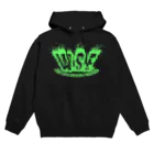 W.S.E.のWSEオリジナルロゴ　緑プリント Hoodie