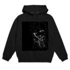 気まぐれだらだらの黒世界 Hoodie