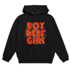 牛のTシャツ屋のBOY BEEF GIRL パーカー