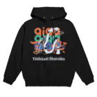 TOPECONHEROESのGIGA 写楽 BLACK Hoodie