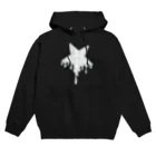 猫尾堂の溶け星白（Large） Hoodie