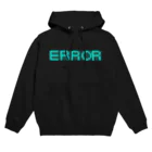 M/D(えむでぃー)のERROR ターコイズ Hoodie