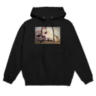 マロンとフランのぼくのクリームパンいる？マロン Hoodie