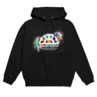 colorful rhythmのart×logo2 Hoodie