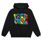 想造デザインのアルファベット Hoodie