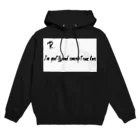 BLACK DRESSのI’m gentle and convey true love Hoodie