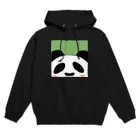 あんなちゅらるの照れパンダの余白 Hoodie