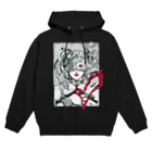 SHINN.U ONLINEのHATSUKOI/ロゴ白 Hoodie