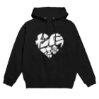 @くろみとのお店のメンヘラ注意!!(白) Hoodie