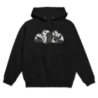 masumi maedaの寄り添う　親子パンダ Hoodie