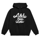 Aloha nui loaの"Black"Aloha nui loa Hoodie