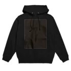 rilybiiの darkcharcoal chocolateBrown Hoodie