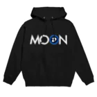 TROPiCALViBESのMOON DGB whitefont Hoodie