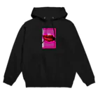 だまちゃんの生きてる世界のPink Hoodie