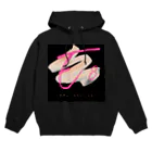 E8kickboxingのE8kickboxingピンクロゴ Hoodie