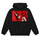 error0000の赤兎型戦闘機百迦 Hoodie