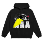 丸山マルコのアイくまトリオ Hoodie