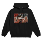 屋根裏より愛を込めてのボタニカル柄 Hoodie