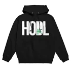 TROPiCALViBESのHODL THC whitefont パーカー