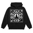 FUNAI RACINGの修行僧マンダラ(黒) Hoodie