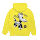 ヘンテコTのeleven  balloon 🐕🐕 Hoodie:back