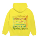 Aimurist のWメビウスの輪　カラフル Hoodie:back