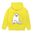 ふくふく商店の長沢芦雪「あの犬」芦雪の落款入り Hoodie:back