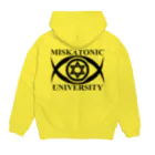 AURA_HYSTERICAのMISKATONIC UNIVERSITY パーカーの裏面