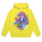 ＴＡＭ＋α◆SUZURIのネオンガール Hoodie