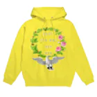 PALA's SHOP　cool、シュール、古風、和風、の幸福を運ぶ鳥「Just the way you are」 Hoodie