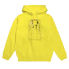 nins・にんずの  天竺鼠印視力表B Hoodie