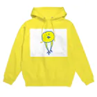 perapo❷@指描きグッズ販売のキモカワ鳥 Hoodie