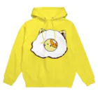 サンタ村の目玉焼きキャット【お顔】 Hoodie