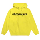 eXchangers_ANNEXのeXchangers Logo v.01 パーカー