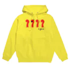 Hajikohの赤いたこの足 Hoodie