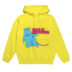 とてもえらい本店のソーシャルディスタンスまうす。PINK Hoodie