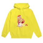 アニクロス(suzuri店)のサンタクロスちゃん Hoodie