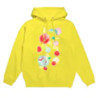 きゅーちゃんのグッズのあーとちっく絵「信号color」 Hoodie